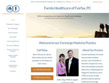 Tablet Screenshot of fhfairfax.com